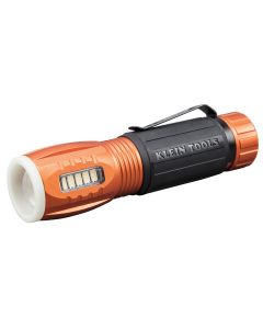 Klein Tools Flashlight with Worklight -230 and 100 Lumens - Includes 3 x AAA