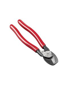 klein tools 63215 high leverage cable cutters closed and angled down and to the right