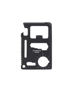 Titanium Innovations 11 in 1 Survival Tool Card - Black