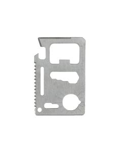Titanium Innovations 11 in 1 Survival Tool Card - Stainless Steel