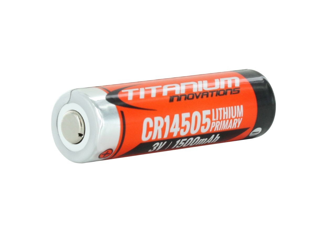 Titanium Innovations CR123A 3V Lithium Battery