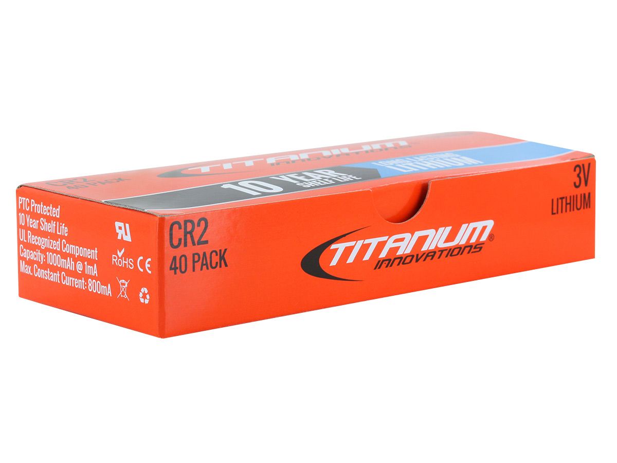 CR2 Battery 3V Lithium 800mAh with PTC Protection