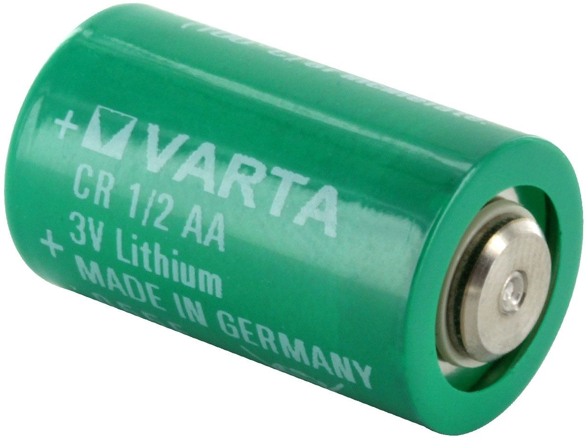 CR 1/2 AA  Varta Microbattery Primary Battery, 3V, 1/2AA, Lithium