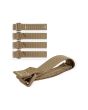 Maxpedition 3in TacTie - Four Pack - Khaki