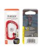 Nite Ize S-Biner SlideLock Aluminum #3 - Red