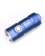 Fitorch P25 Little Fatty LED Flashlight - 4 x CREE XP-G3 - 3000 Lumens - Includes 1 x 26350 - Blue