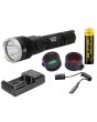 Nitecore P16-TAC Tactical LED Flashlight Hunting Kit with GM02 Gun Mount