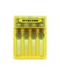 Nitecore Q4 4-Bay Charger - Yellow