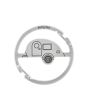 Nite Ize Medallion Teardrop Camper Key Carabiner