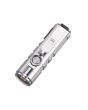 RovyVon A2 Gen 4 USB-C Rechargeable LED Keychain Flashlight -High CRI LED - 420 Lumens - Uses Built-in Li-ion Battery Pack - Silver