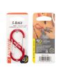 Nite Ize S-Biner Aluminum Dual Carabiner #3 - Red