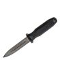 SOG Pentagon FX Fixed Blade Knife - 4.77 Inch - Includes Sheath - Blackout