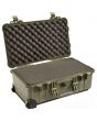 Pelican 1510 Carry-On Case with Pick & Pluck Foam - OD Green