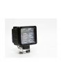 GoLight GXL LED Work Light Fixed / Permanent Mount - No Remote - Fixed Mount Floodlight - Black (4021)