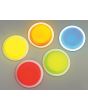 Cyalume 3-inch ChemLight 4 Hour LightShape Circle Markers - Case of 10 - Blue (9-42700PF)