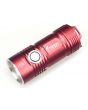 Fitorch P25 Little Fatty LED Flashlight - 4 x CREE XP-G3 - 3000 Lumens - Includes 1 x 26350 - Red