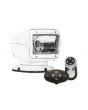 GoLight GT Halogen Permanent Mount Spotlight with Wireless Handheld and Wireless Dash Mount Remotes - White