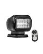 GoLight GT LED Permanent Mount Spotlight with Wireless Handheld Remote - Black