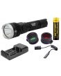 Nitecore P16-TAC Tactical LED Flashlight Hunting Kit with GM03 Gun Mount