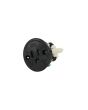 Sillites Self Contained Receptacle - Black