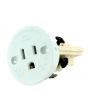 Sillites Self Contained Receptacle - White
