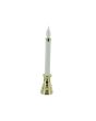 Sillites 9in Polished Window Candle - Polished Brass