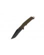 SOG Trident FX - Partially Serrated - OD Green