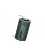 Ultralife U10015 UHR-CR34610 D-cell 3V 11.1Ah LiMnO2 Battery with End Caps - Tabbed