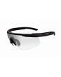 Wiley X Saber Advanced Changeable Sunglasses with High Velocity Protection - Matte Black Frame with Clear Lenses