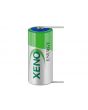 Xeno XL-055F-T1 2/3AA 1650mAh 3.6V Lithium Thionyl Chloride (LiSOCI2) Battery with T1 Tabs - Bulk