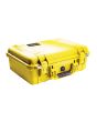 Pelican 1500 Watertight Case With Foam - Yellow