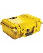 Pelican 1450 Watertight Case With Foam - Yellow (1450-000-240)