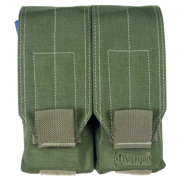 Maxpedition Double Stacked M4/M16 30Rnd (4) Pouch - 1438G - Od Green