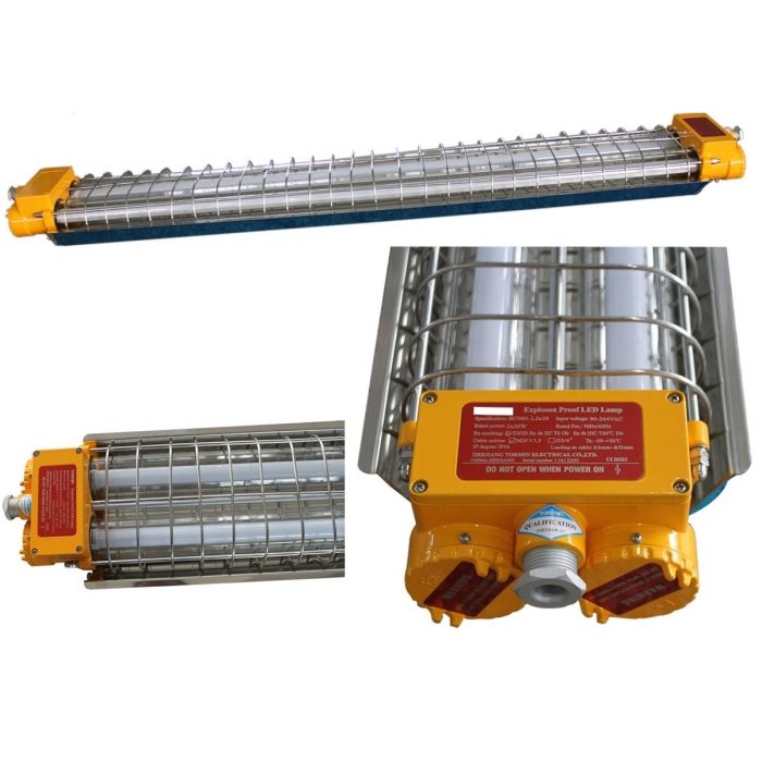 AELight 40W (2-20W Tubes) Explosion Proof LED Industrial Light