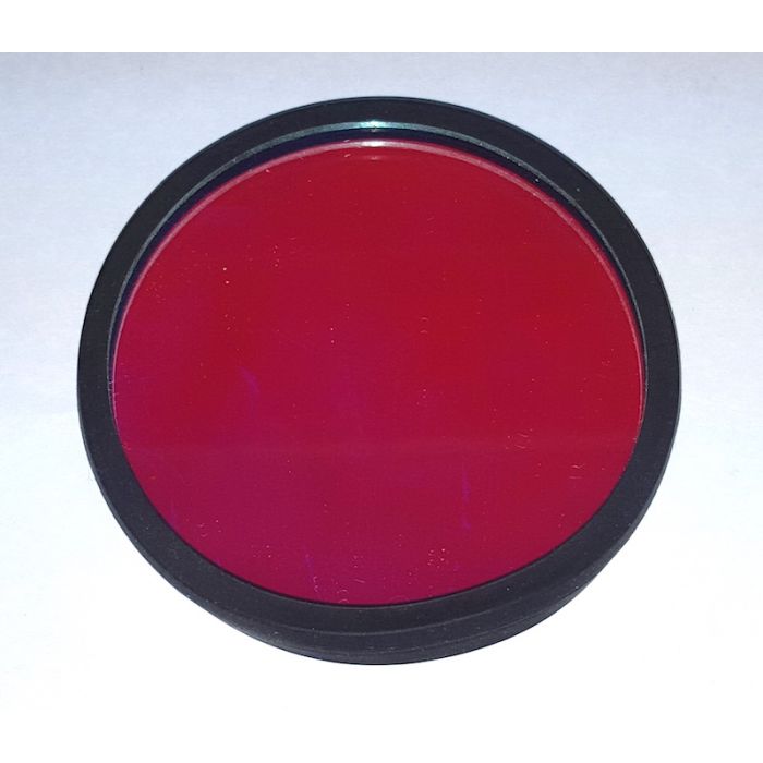 AELight RED Filter 630-650nm 2-3/4'' Rubber Ring AEX20 and AEX25