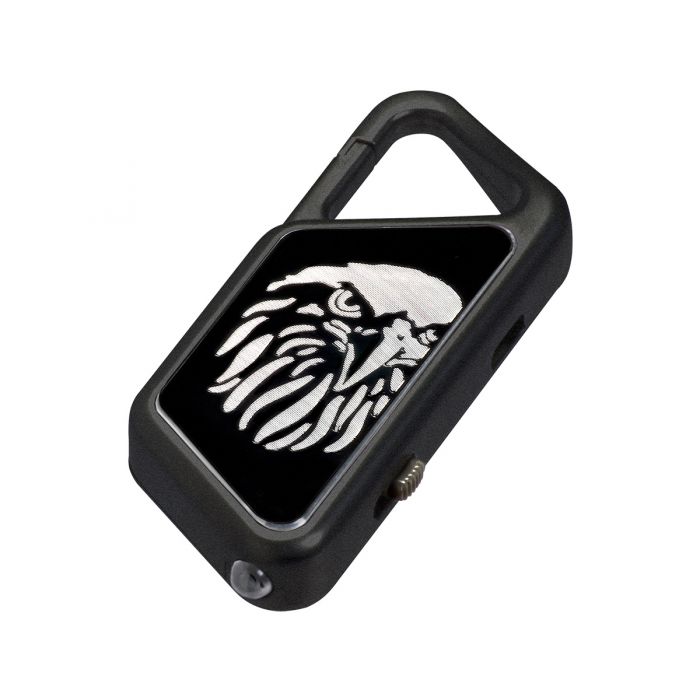 ASP Poly Sapphire Keychain Light - Black Eagle (Diamond Cut)