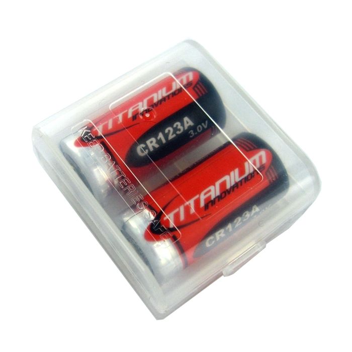 Clear Plastic Battery Case
