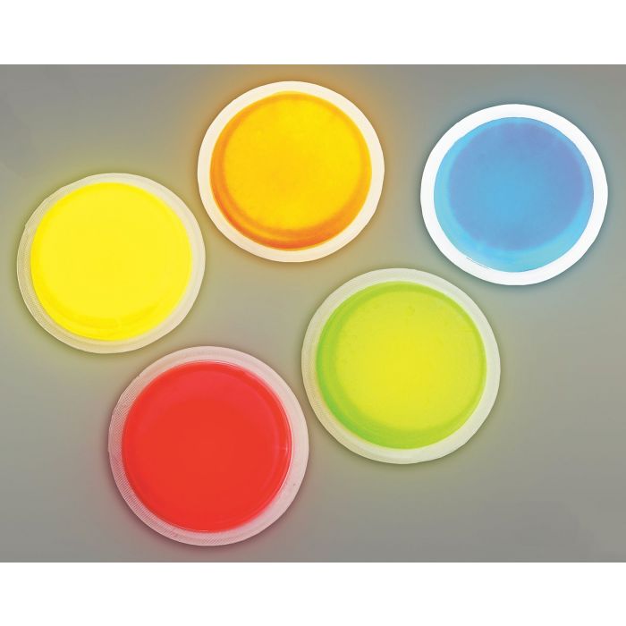 Cyalume 3-inch ChemLight 4 Hour LightShape Circle Markers - Case of 10 - Blue (9-42700PF)