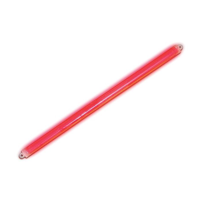 Cyalume 15-inch ChemLight 12 Hour Chemical Light Baton with 2 End Rings - Case of 4 Tubes - 5 Sticks per Tube, Unfoiled - Red (9-87120PF)