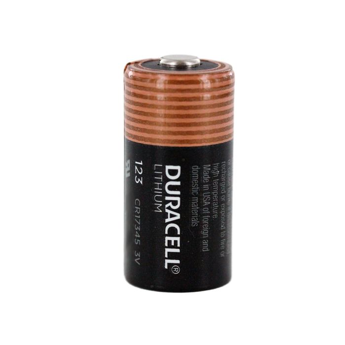 Duracell Ultra CR123A Lithium Battery - 1550mAh  - 1 Piece Bulk