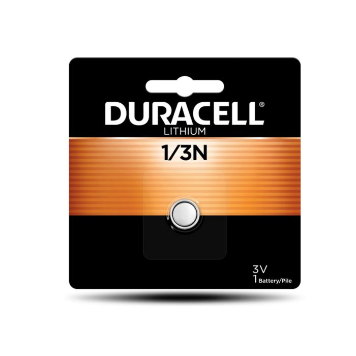 Duracell Photo 1/3N Lithium Battery - 160mAh  - 1 Piece Retail Packaging
