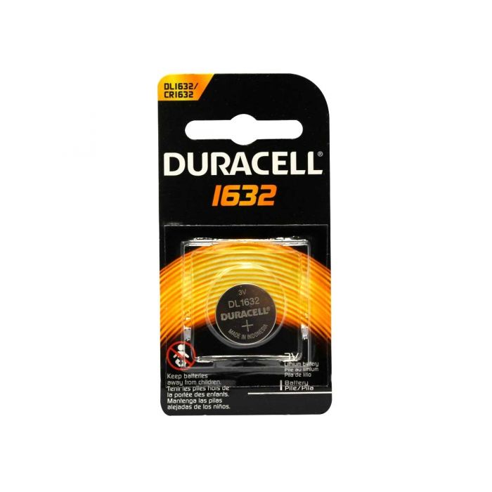 duracell 1632 coin cell in the blister pack retail card