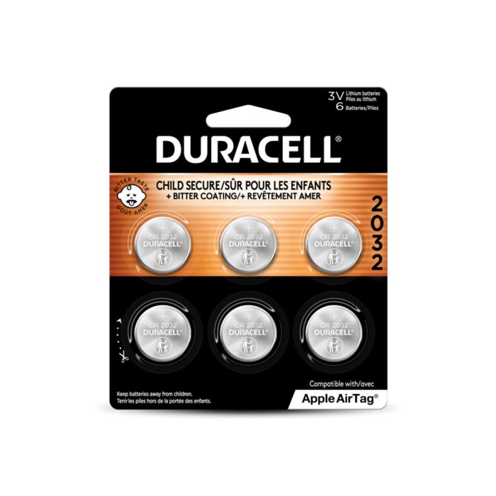 Duracell Duralock DL CR2032 (6PK) - Case of 36 x Retail Cards