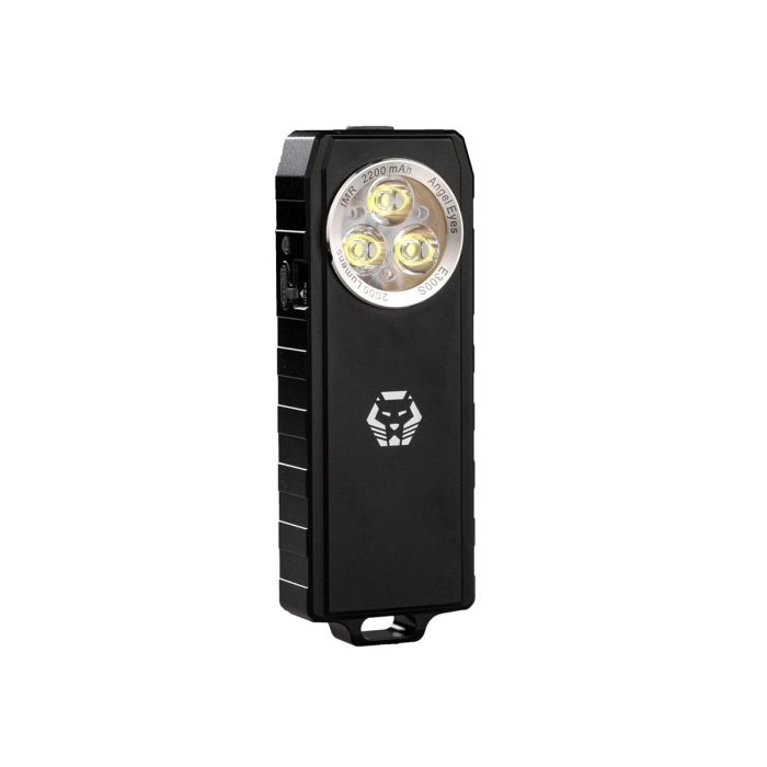 RovyVon Angel Eyes E300S Rechargeable LED Flashlight - 1200 Lumens - NICHIA 219C - Includes Built-In Li-ion Battery Pack