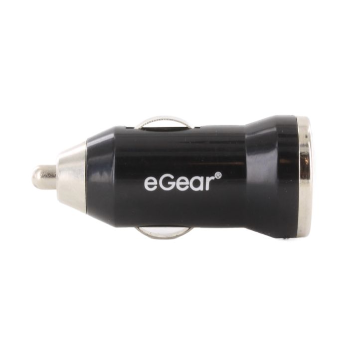 eGear 700mA USB Car Adapter - Black