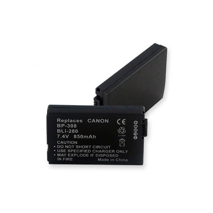 Empire BLI-280 850mAh 7.4V Replacement Lithium Ion (Li-Ion) Digital Camera Battery Pack for the Canon BP-308