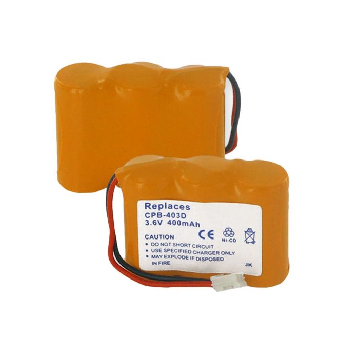 3 x 2/3 AA NiCd Battery Pack 400mAh / D Connector