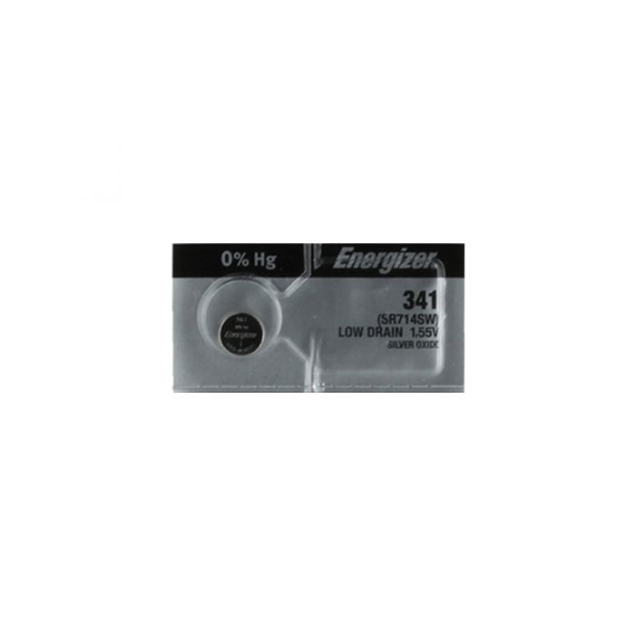 Energizer 341 Silver Oxide Coin Cell Battery - 15mAh  - 1 Piece Tear Strip