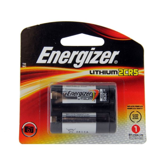 Energizer EL 2CR5 Lithium Battery - 1500mAh  - 1 Piece Retail Packaging