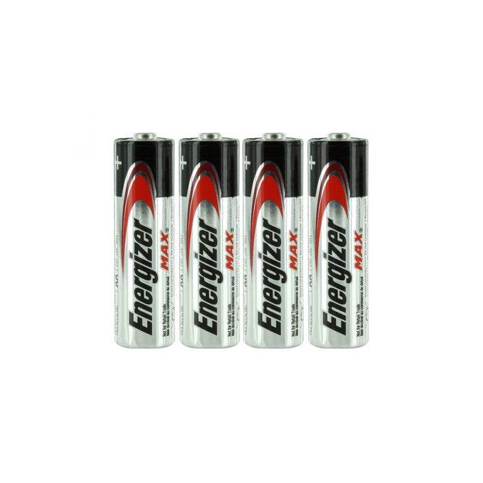 Energizer Max AA Alkaline Batteries - 4 Piece Shrink Pack